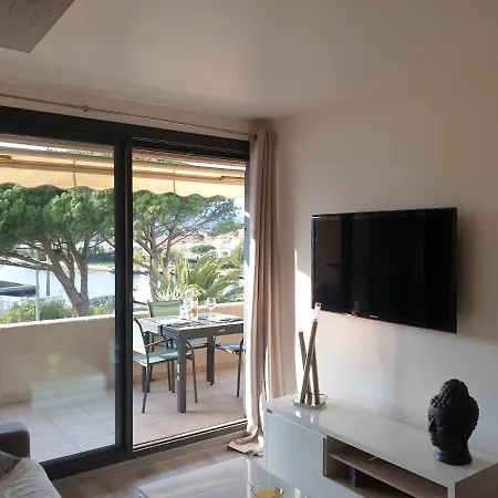 아파트 Superbe Vue Plage De Port-grimaud *
